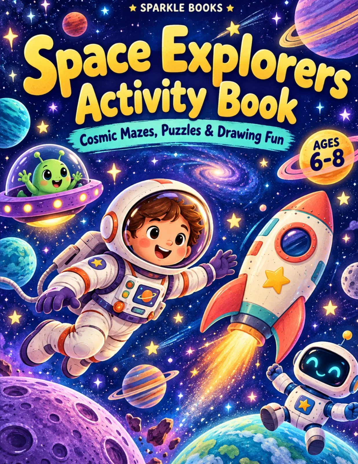 Space Explorers Activity Book · Image 1