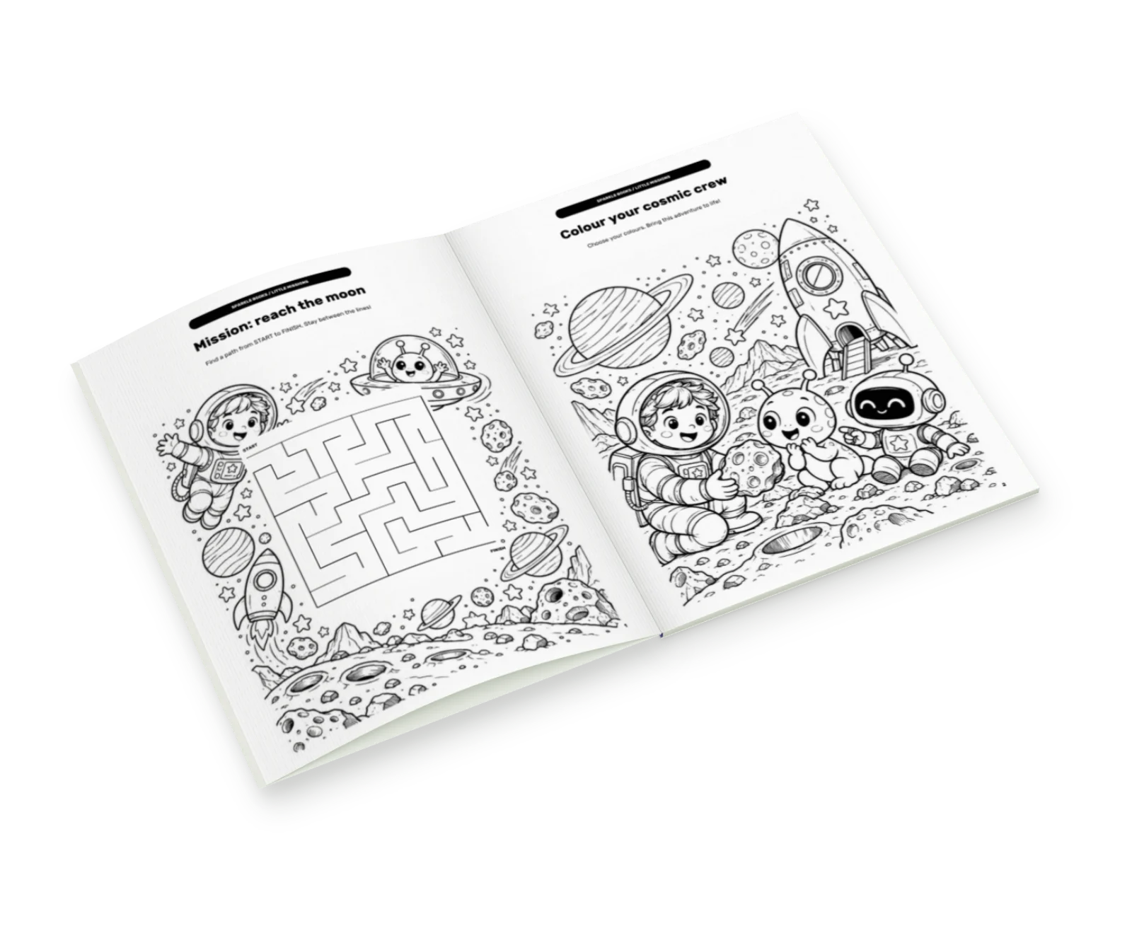 Space Explorers Activity Book · Image 7