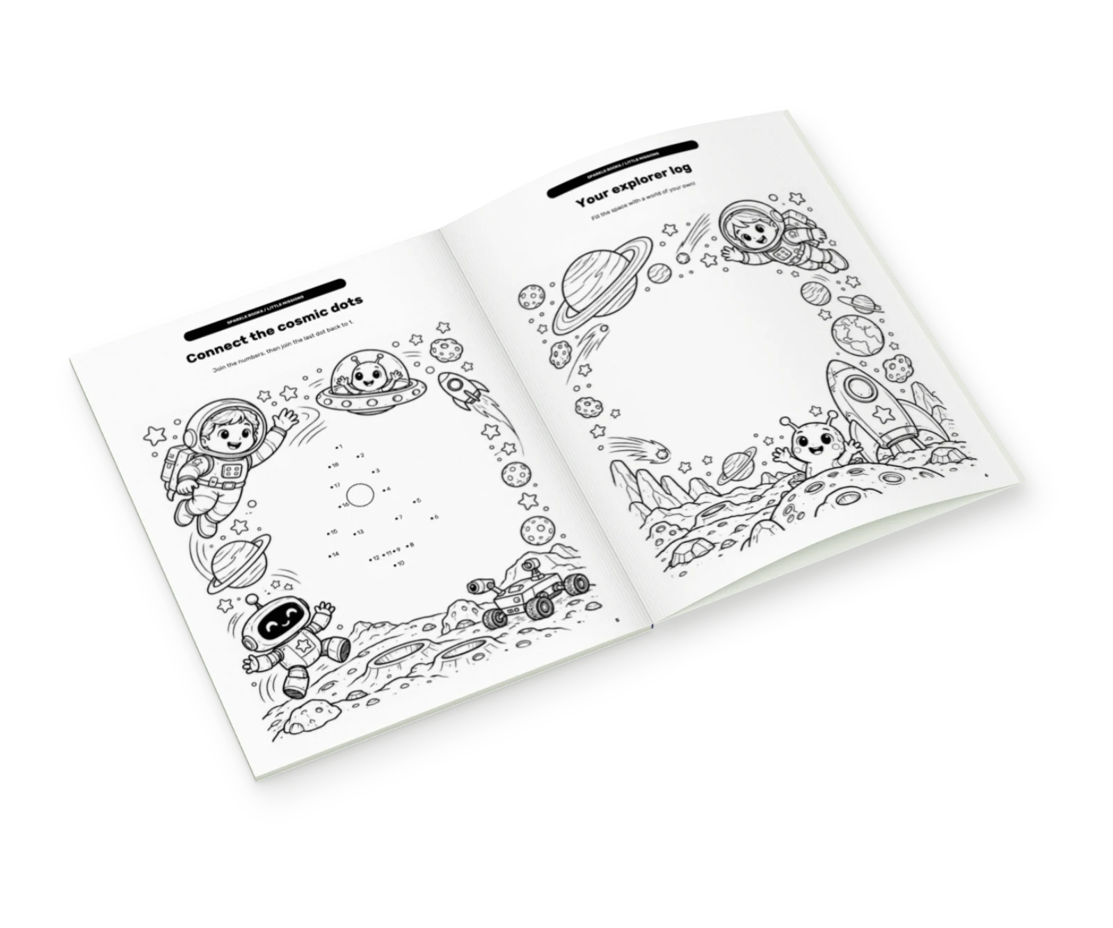 Space Explorers Activity Book · Image 8