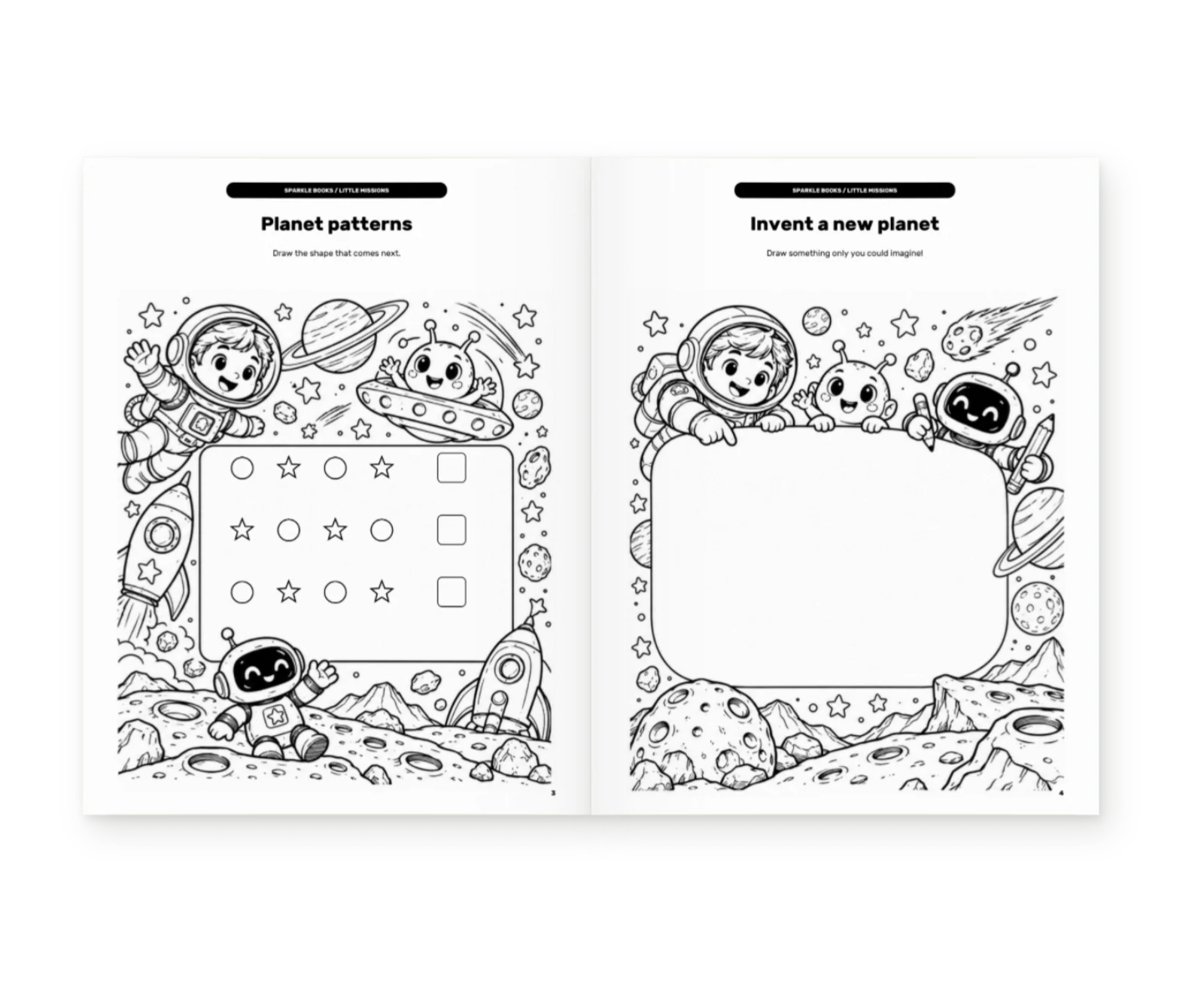 Space Explorers Activity Book · Image 9