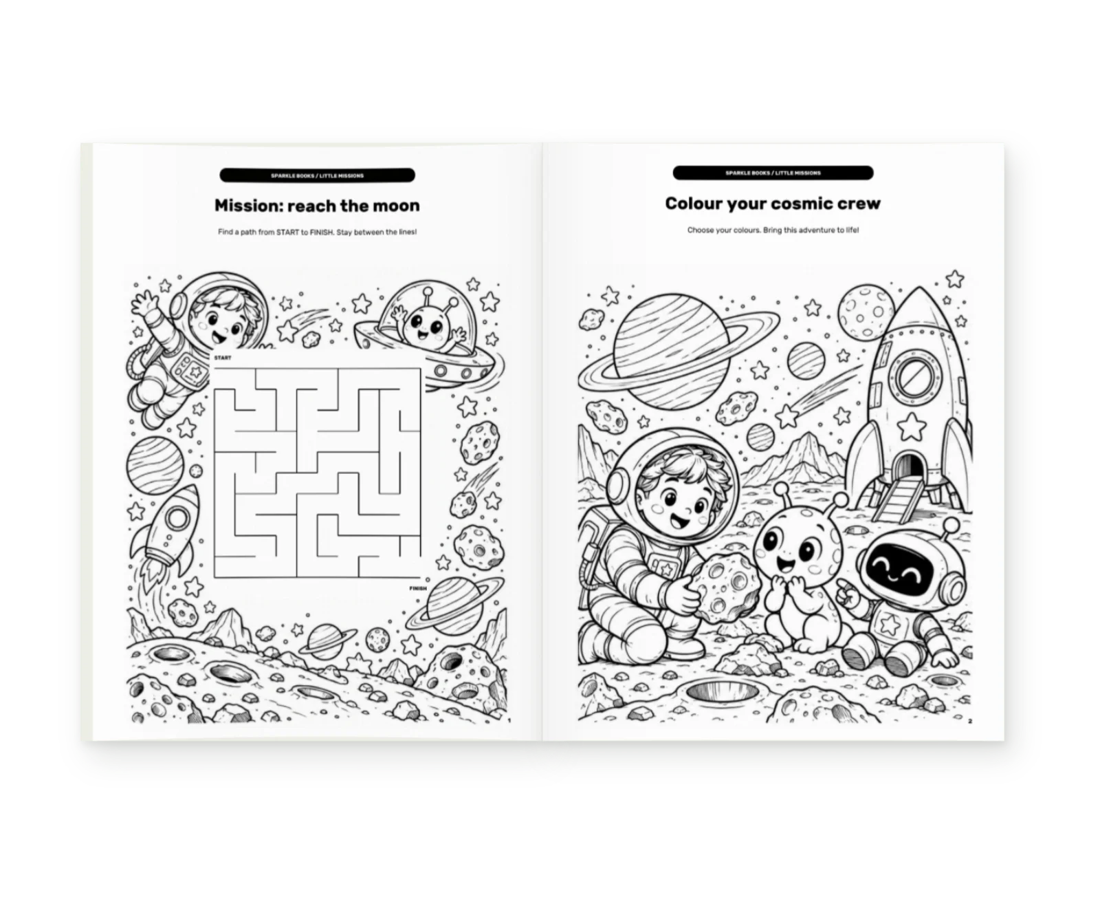 Space Explorers Activity Book · Image 10