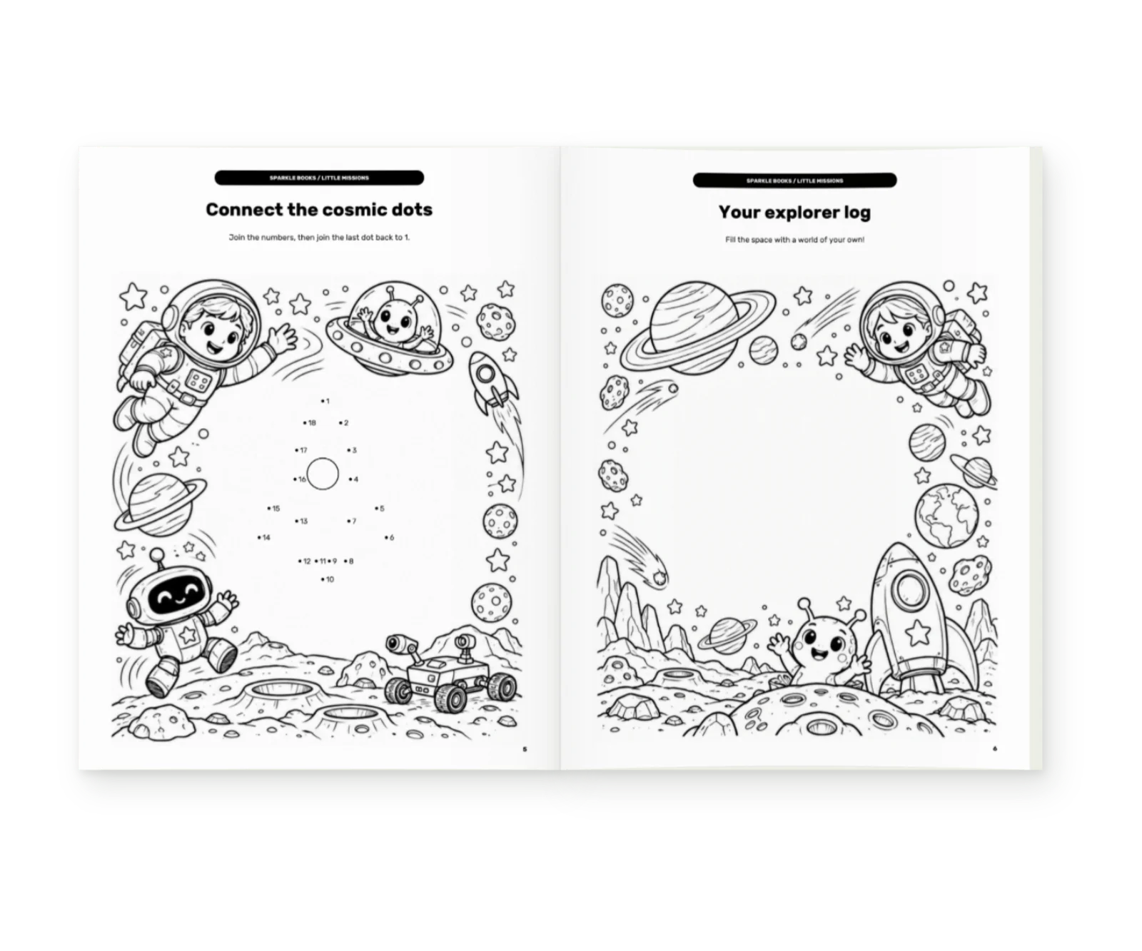 Space Explorers Activity Book · Image 11