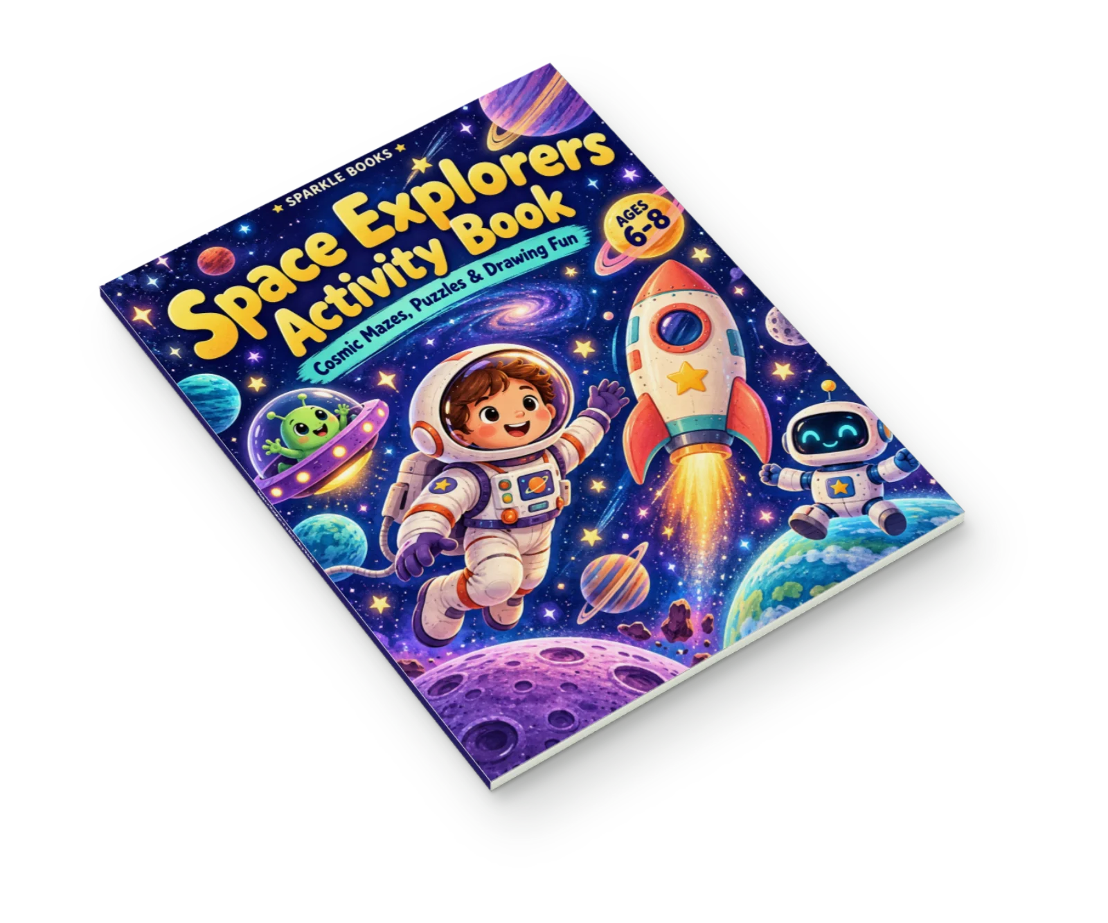 Space Explorers Activity Book · Image 12